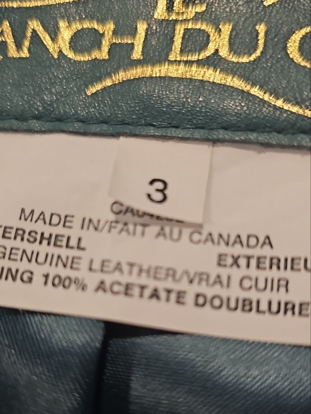 Women's Dark Green Suede Double-Breasted Blazer by le chateau - Picture 12 of 13